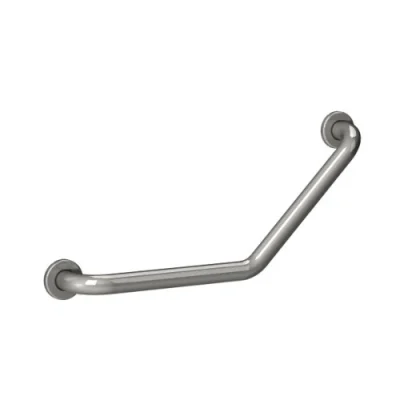 Asidera angulada 135º de acero inoxidable LIGURIA