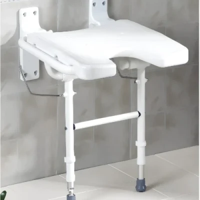 2185 ASIENTO DE DUCHA EN U ABATIBLE CON PATAS