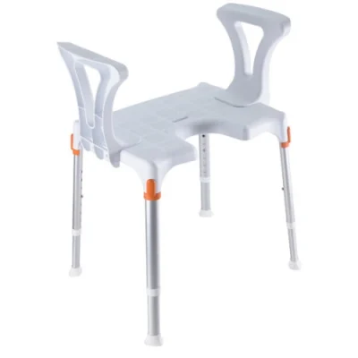 Banqueta con brazos GENOVA asiento en U