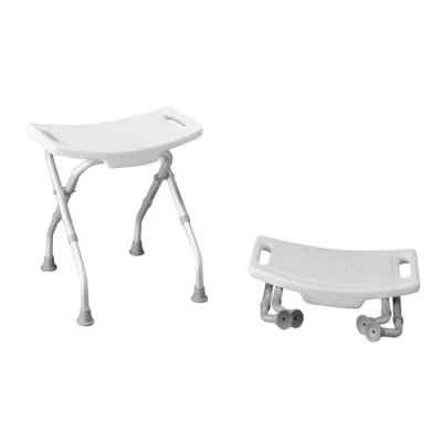 2192 BANQUETA DE DUCHA REGULABLE Y PLEGABLE