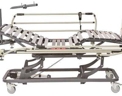 Barandilla plegable de cama