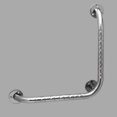 Barra inoxidable 90º