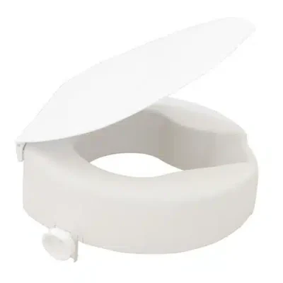 2173 ELEVADOR WC TACTO BLANDO CON TAPA Y FIJACION, BLANCO