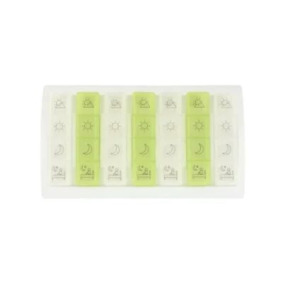 23171 PASTILLERO CON SIMBOLOS SEMANAL DE 4 TOMAS