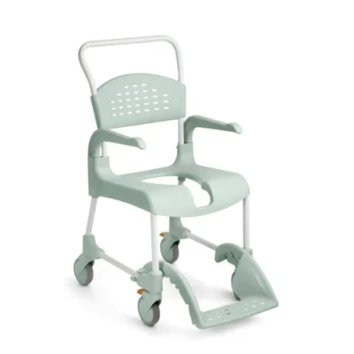 Silla de ducha y wc CLEAN, con abertura delantera